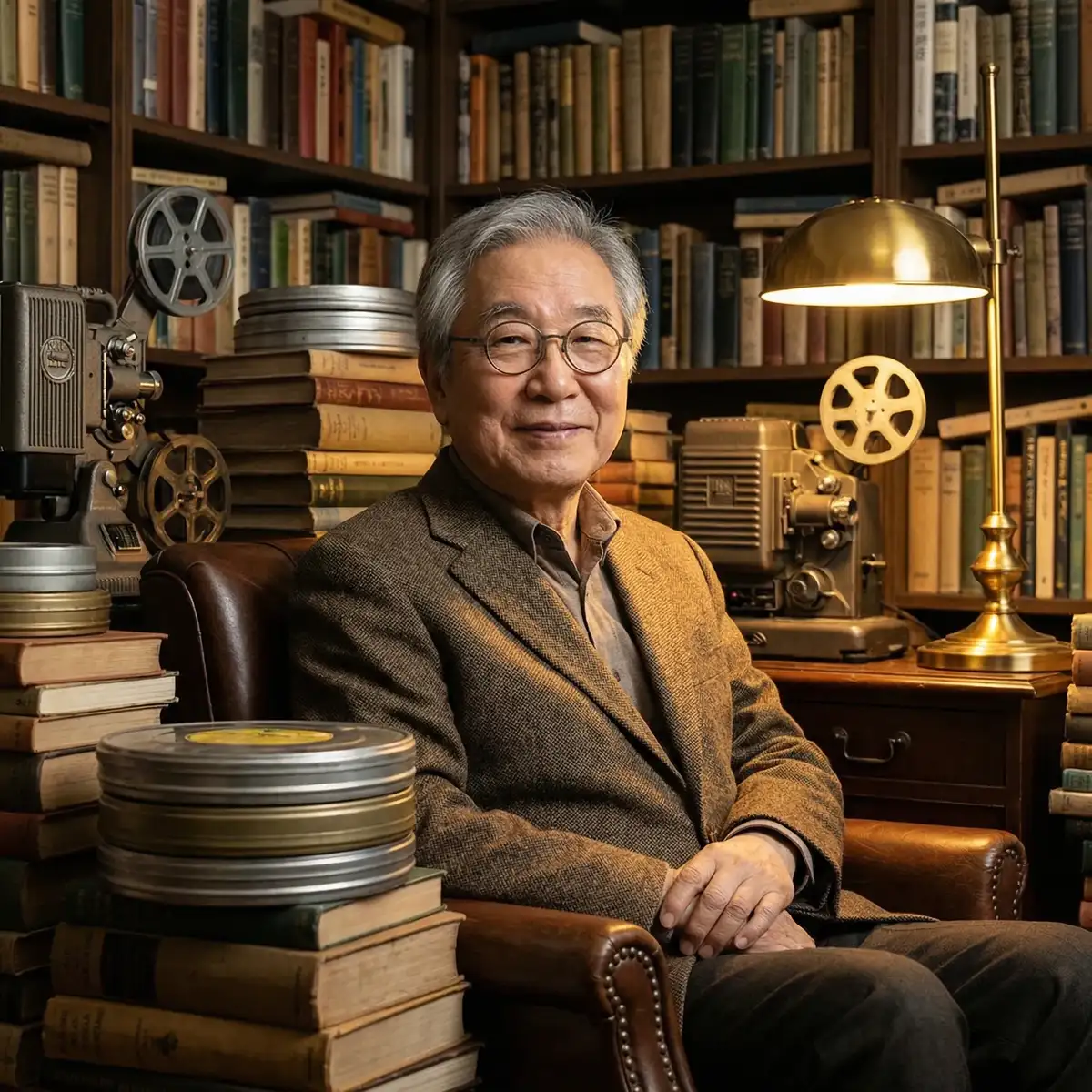 亚洲伦理片库馆长肖像 - 丁香人社区 研究学者